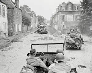 Normandy Prints: US Troops in Normandy l944