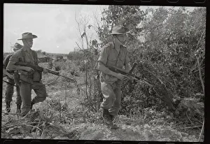 Bien Hoa Prints: Troops Patrolling Area in South Vietnam
