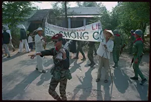 Da Nang Prints: Troops Preparing for Demonstrations