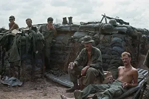 Troops Relax During Christmas Cease Fire