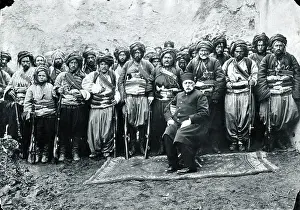 Turkish Prints: Troops Stand Armed And Ready