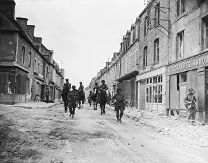 US Troops Take Ste Mere Eglise, Normandy 1944