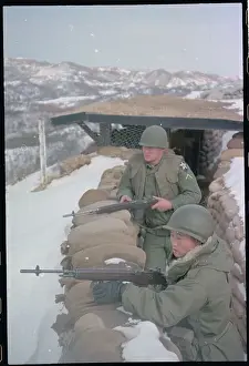 Troops Watching over Area
