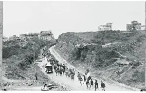 Discipline Prints: Troops on Winding Road