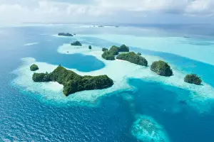 Reef Prints: Tropical islands