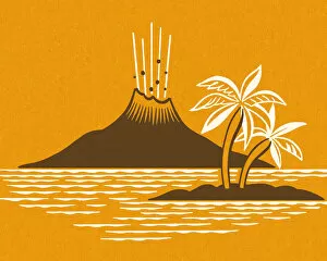 Palm Collection: Tropical Volcano