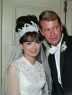 Troy Donahue and Suzanne Pleshette Posing for Camera