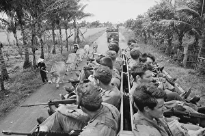 Vung Tau Prints: Truckload of Soldiers in Vietnam