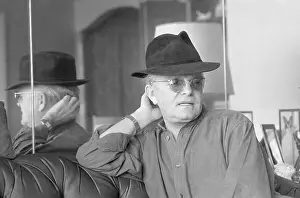 Truman Capote in His Apartment
