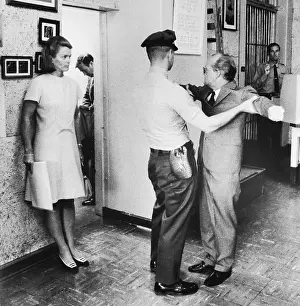 Truman Capote Visits San Quentin