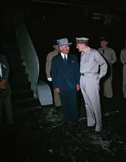 Wake Island Prints: Truman And MacArthur