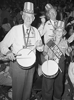 Democracy Prints: Truman Supporters at Convention