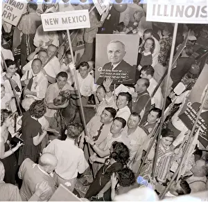 Democracy Prints: Truman Supporters After His Nomination
