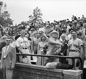 Pitching Prints: Truman Throwing Out First Baseball