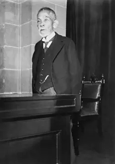 Inukai Tsuyoshi Prints: Tsuyoshi Inukai at Podium
