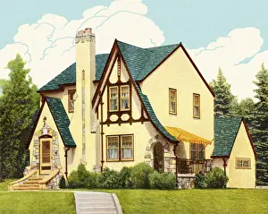 Tudor Style House
