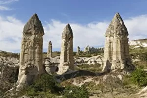 Images Dated 10th May 2014: Tufa formations, Zemi Valley or Zemi Vadisi, Goreme National Park, Nevsehir Province, Cappadocia