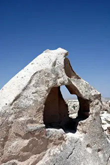 Shapes Prints: Tufa landscape near Goereme, Cappadocia, Anatolia, Turkey, Western Asia