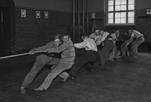 Images Dated 22nd January 2011: Tug-of-War Contest
