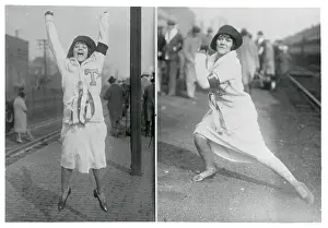 Enthusiasm Prints: Tulane Cheerleader Marion Draper