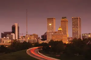 Tulsa Prints: Tulsa, Oklahoma, City View
