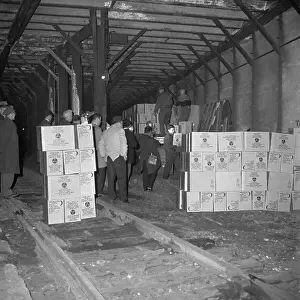 Tunnel Prints: Tunnel Used As Civil Defense Storage