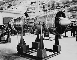 Bristol Prints: Turbojet Engine for Britain's Avro Vulcan Bomber