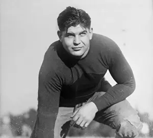 Pasadena Prints: Turk Edwards in Tackling Position