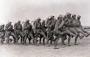 Turkish Prints: Turkish Army Goose Stepping on Parade