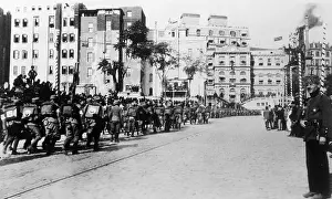 Turkish Army Re-Enters Constantinople
