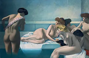 Bath Prints: The Turkish Bath Artist: Vallotton, Felix Edouard (1865-1925)