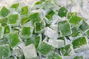 Sweets Prints: Turkish Delight or Lokum, Turkish sweets