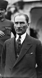 1920s Style Prints: Turkish President Mustafa Kemal Ataturk