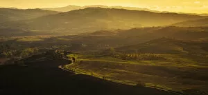 Images Dated 15th October 2016: Tuscan Sunset