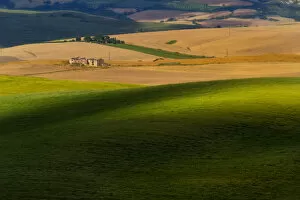 Images Dated 17th June 2016: Tuscany Field in Summer Season