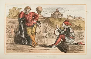 Images Dated 5th May 2016: Twelfth Night by Shakespeare engraving 1870