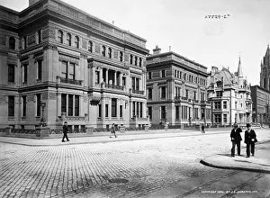 5th Avenue Prints: Twin Mansions Along Fifth Avenue