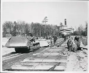 Twin Tracks Move with the Ticonderoga