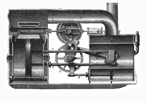 Images Dated 3rd March 2016: Two-Cylinder Steam Engine
