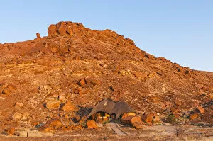 Images Dated 10th August 2014: Twyfelfontein lodge in Damaraland. Namibia