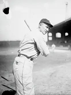 Ty Cobb Baseball Prints: Ty Cobb At Bat