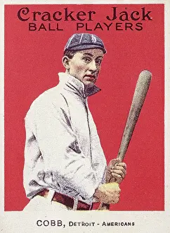 Arc0003733 Prints: Ty Cobb Cracker Jack