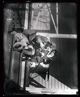 Atlanta Prints: Ty Cobb Pictured with Wife and Family