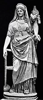 Images Dated 13th November 2018: Tyche, the goddess of luck