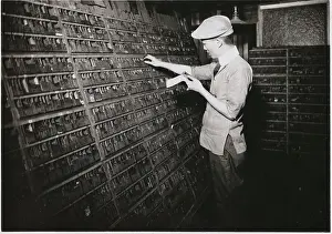 Typesetter Prints: Typesetter Choosing Characters