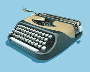 Images Dated 21st August 2013: Typewriter