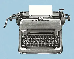 Clerical Prints: Typewriter