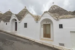 Typical huts called Trulli built with dry stone Alberobello