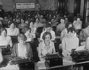 Typewriter Prints: Typing Contest