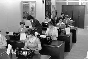 Typewriter Prints: Typists